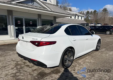 2017 Alfa Romeo Giulia Q4 from USA, damaged, VIN ZARFAEDN9H7531927
